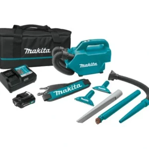 Makita LC09A1 12V max CXT® Lithium‘Ion Cordless Vacuum Kit (2.0Ah) - One-stop shop for professional tools and equipment.^ Power Tools