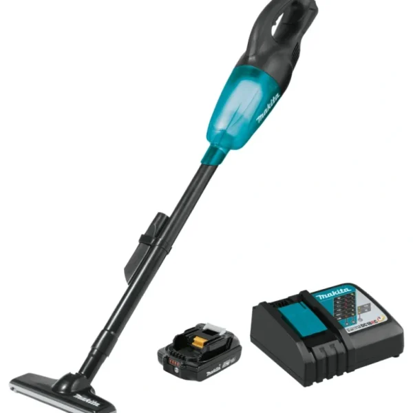 Makita XLC02R1B 18V LXT® Lithium‘Ion Compact Cordless Vacuum Kit (2.0Ah) - One-stop shop for professional tools and equipment.^ Power Tools