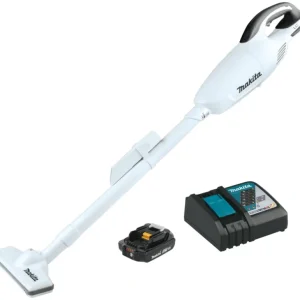 Makita XLC02RB1W 18V LXT® Lithium‘Ion Compact Cordless Vacuum Kit (2.0Ah) - One-stop shop for professional tools and equipment.^ Power Tools
