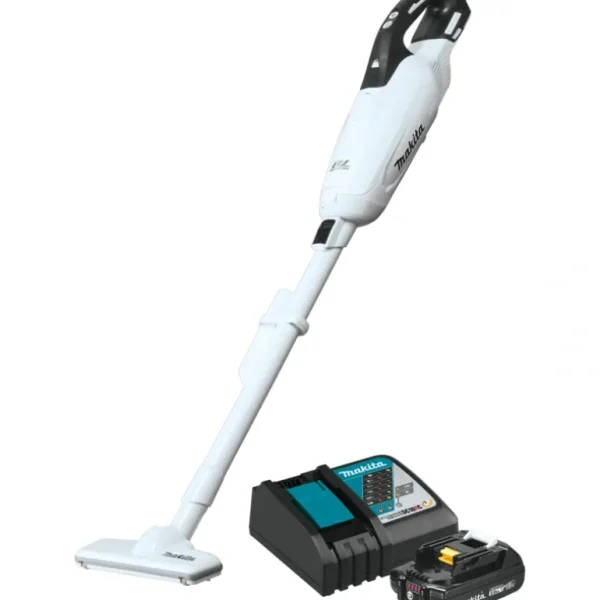 Makita XLC05R1WX4 18V LXT® Lithium‘ion Compact Brushless Cordless 3‘Speed Vacuum Kit, w/ Push Button and Dust Bag (2.0Ah) - One-stop shop for professional tools and equipment.^ Hand