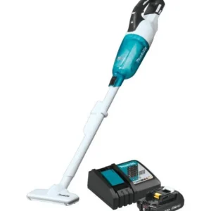 Makita XLC03R1WX4 18V LXT® Lithium‘ion Compact Brushless Cordless Vacuum Kit, Trigger w/ Lock (2.0Ah) - One-stop shop for professional tools and equipment.^ Power Tools