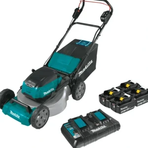 Makita XML07PT1 36V (18V X2) LXT® Brushless 21& Commercial Lawn Mower Kit with 4 Batteries (5.0Ah) - One-stop shop for professional tools and equipment.^ Hand
