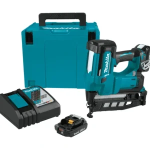 Makita XNB02RJ 18V Lxt® Lithiumion Cordless 21/2& Straight Finish Nailer Kit, 16 Ga. - One-stop shop for professional tools and equipment.^ Hand