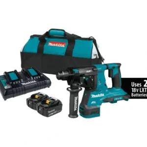 Makita XRH08PT 36V (18V X2) Lxt® Brushless 11/8& Avt® Rotary Hammer Kit, Accepts Sdsplus Bits - One-stop shop for professional tools and equipment.^ Hand