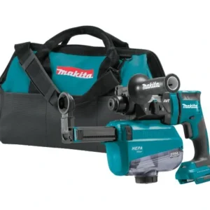 Makita XRH12ZW 18V LXT® Lithium‘Ion Brushless Cordless 11/16& SDS‘PLUS AVT® Rotary Hammer, w/ HEPA Dust Extractor, AWS® Capable, Tool Only - One-stop shop for professional tools and equipment.^ Hand