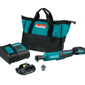 Makita XRW01SR1 18V LXT® Lithium‘Ion Cordless 3/8& / 1/4& Sq. Drive Ratchet Kit (2.0Ah) - One-stop shop for professional tools and equipment.^ Hand