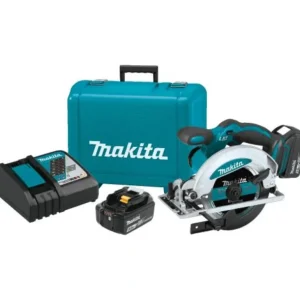 Makita XSS01T 18V LXT® Lithium‘Ion Cordless 6‘1/2& Circular Saw Kit (5.0Ah) - One-stop shop for professional tools and equipment.^ Power Tools
