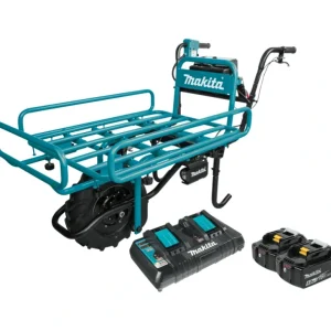 Makita XUC01PTX2 18V X2 LXT® Brushless Cordless Power‘Assisted Flat Dolly Kit (5.0Ah) - One-stop shop for professional tools and equipment.^ Power Tools