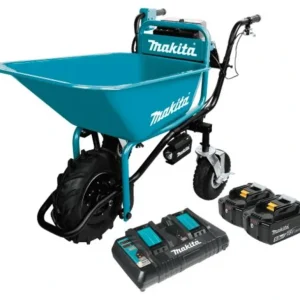 Makita XUC01PTX1 18V X2 LXT® Brushless Cordless Power‘Assisted Wheelbarrow Kit (5.0Ah) - One-stop shop for professional tools and equipment.^ Power Tools