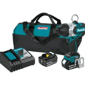 Makita XWT09T 18V LXT® Lithium‘Ion Brushless Cordless High‘Torque 7/16& Hex Impact Wrench Kit (5.0Ah) - One-stop shop for professional tools and equipment.^ Hand