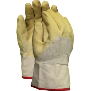 MCR Safety 6810 Rubber Coated Canvas Work Gloves Crinkle Texture Finish Duck Safety Cuff Industrial Grade Gloves (1 DZ) - One-stop shop for professional tools and equipment.^ Power Tools