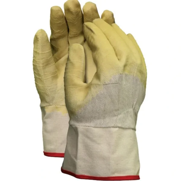 MCR Safety 6810 Rubber Coated Canvas Work Gloves Crinkle Texture Finish Duck Safety Cuff Industrial Grade Gloves (1 DZ) - One-stop shop for professional tools and equipment.^ Power Tools