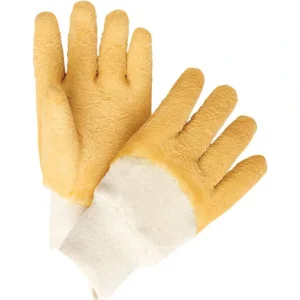 MCR Safety 6830 Rubber Coated Work Gloves Crinkle Texture Finish Comfortable Knit Wrists Jersey Lining (1 DZ) - One-stop shop for professional tools and equipment.^ Power Tools