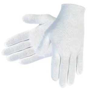 New MCR Safety 8610CJ White Inspectors Gloves Reversible and Unhemmed 100% Cotton Lisle Straight Thumb XL Size (1 DZ) - One-stop shop for professional tools and equipment. Hand