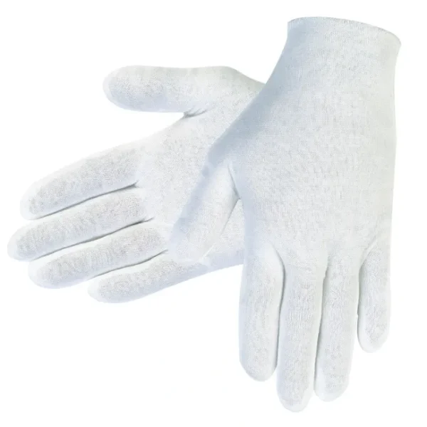 New MCR Safety 8610CJ White Inspectors Gloves Reversible and Unhemmed 100% Cotton Lisle Straight Thumb XL Size (1 DZ) - One-stop shop for professional tools and equipment. Hand