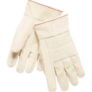 Online MCR Safety 9124K Hot Mill Work Gloves 24-Ounce Cotton Fabric 2.5-Inch Band Top and Knuckle Strap Recycled Liner Regular Weight (1 DZ) - One-stop shop for professional tools and equipment. Hand