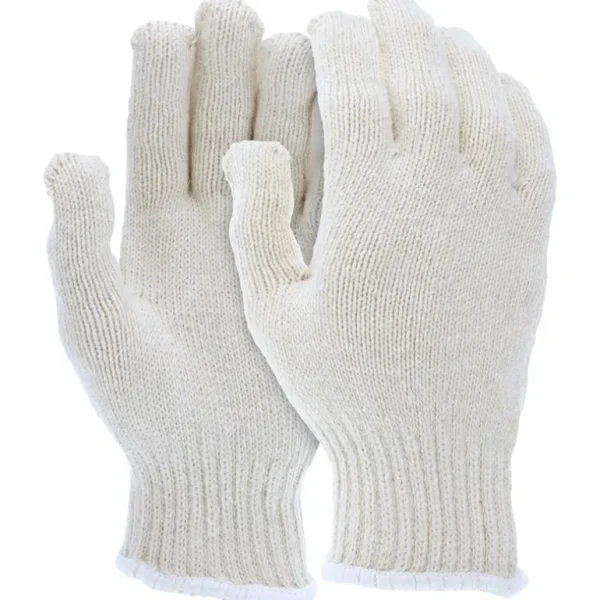 MCR Safety 9506LM String Knit Work Gloves 7-Gauge Heavyweight Natural 100% Cotton Hemmed (1 DZ) - One-stop shop for professional tools and equipment.^ Hand
