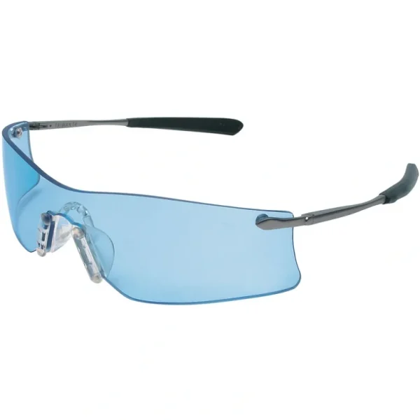 MCR Safety T4113AF Rubicon® T4 Series Safety Glasses with Light Blue Lens UV-AF® Anti-Fog Coating Curved Frameless Lens Design (1 Pair) - One-stop shop for professional tools and equipment.^ Hand