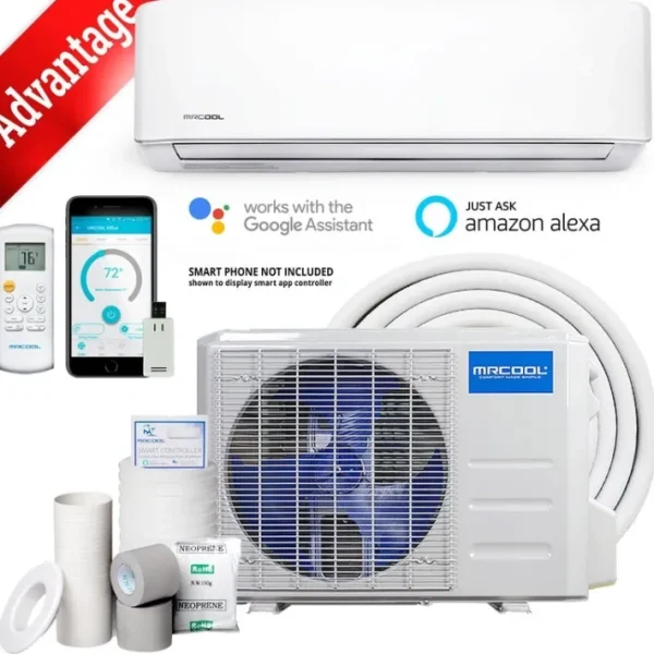 Discount MRCOOL 12k BTU 19 SEER Advantage Ductless Wall Mount Air Handler and Heat Pump Split System 3rd Generation - 115v - One-stop shop for professional tools and equipment. Hand