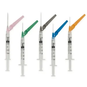 Online Myco Medical SHN20G101-S5ML - RELI® Safety Hypodermic Needle with Pre-attached Luer Lock Syringe, Sterile, 20G x 1& Needle, 5 mL Syringe - UOM 100/BX - One-stop shop for professional tools and equipment. Hand