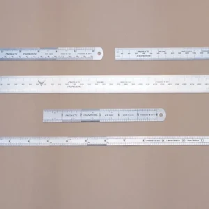 Fashion PEC Tools 678-012 12″ E/M Rigid Round End Rule - One-stop shop for professional tools and equipment. Full