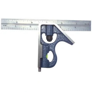 Hot PEC Tools 7121-006 6″ 4R Cast Iron 2-Piece Combination Square - One-stop shop for professional tools and equipment. Full