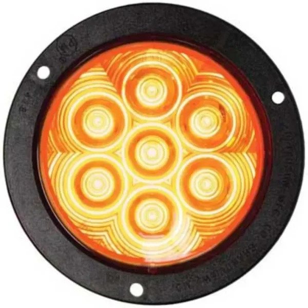 Outlet Peterson 818KA-7 Led Turn Signal, Front & Rear, Round, Amp, Flange-Mount Kit, 4″, Amber, Poly Bag - One-stop shop for professional tools and equipment. Full