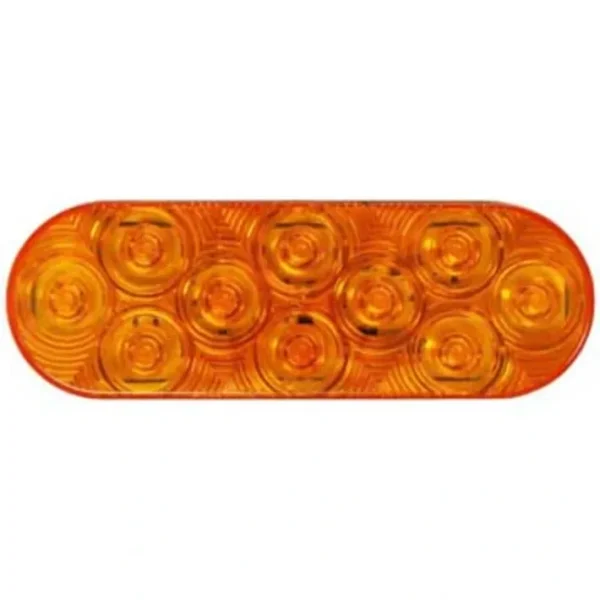 Clearance Peterson M821A-10 Led Turn Signal, Front & Rear Oval, Grommet-Mount 6.5″X2.25″ Multi-Volt, Amber, Bulk Pack - One-stop shop for professional tools and equipment. Full