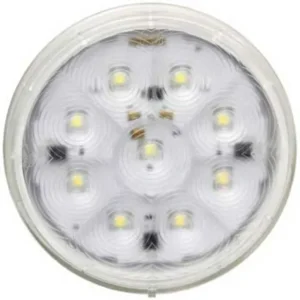 New Peterson M817W-9 Led Work Light, Round, Amp, Grommet-Mount, 4″, Multi-Volt, White, Bulk Pack - One-stop shop for professional tools and equipment. Full