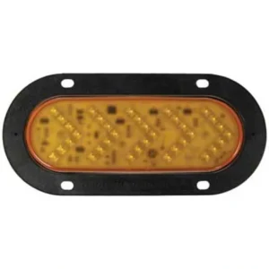 New Peterson 823QA Led Mid-Turn/ Side Marker, Oval, Sequential Amp Housing Flange-Mount, 6.5″X2.25″, Amber, Clear Lens, Poly Bag - One-stop shop for professional tools and equipment. Full