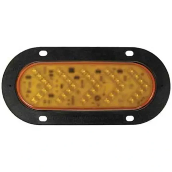 New Peterson 823QA Led Mid-Turn/ Side Marker, Oval, Sequential Amp Housing Flange-Mount, 6.5″X2.25″, Amber, Clear Lens, Poly Bag - One-stop shop for professional tools and equipment. Full