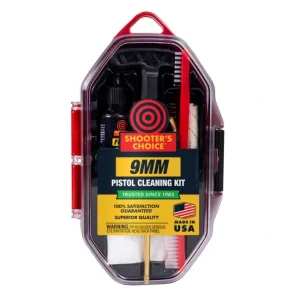 New Shooter Choice SHF-SRS-9MM 9mm Firearm Cleaning Kit - One-stop shop for professional tools and equipment. Hand