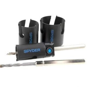 Cheap Spyder 600922 Spyder 6-Piece Carbide-Tipped Arbored Hole Saw Set - One-stop shop for professional tools and equipment. Hand
