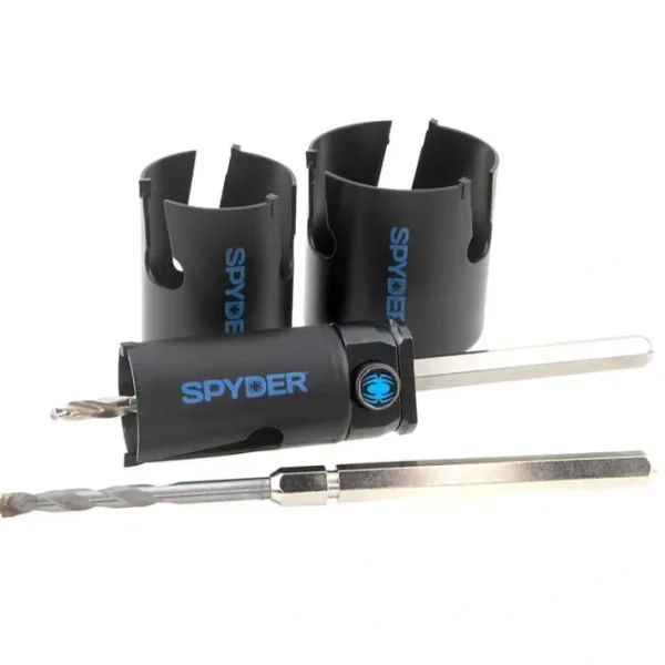 Cheap Spyder 600922 Spyder 6-Piece Carbide-Tipped Arbored Hole Saw Set - One-stop shop for professional tools and equipment. Hand