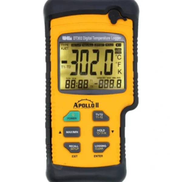 Best UEI Test DT302 Apollo II Dual Input Digital Logging Thermometer - One-stop shop for professional tools and equipment. Pressure