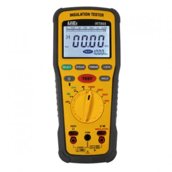 UEI Test IRT803 600V AC/DC Digital Insulation Resistance Tester - One-stop shop for professional tools and equipment.^ Power Tools
