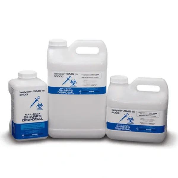 Shop WCM SMS4000m Isolyser®/SMS®m Mail-back Sharps Disposal 1.5 Gallons (5.8 Liters) - One-stop shop for professional tools and equipment. Full